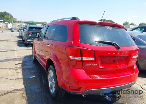 2013 Dodge Journey Crew из США, поврежденный, VIN 3C4PDCDG8DT645919
